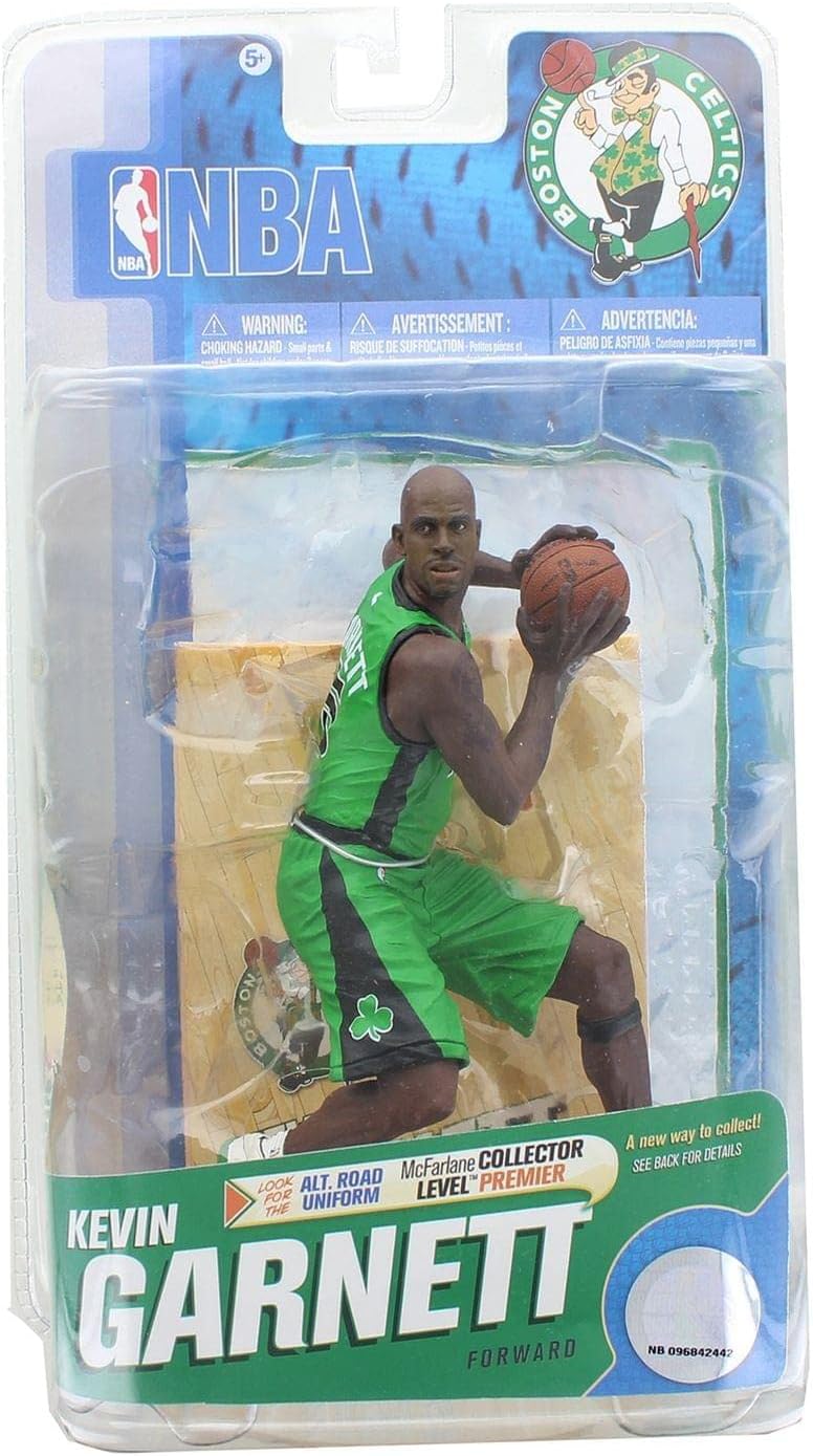 McFarlane Toys NBA Sports Picks Series 18 Action Figure Kevin Garnett (Boston Celtics) Green Uniform with Black Logos Bronze Collector Level Chase