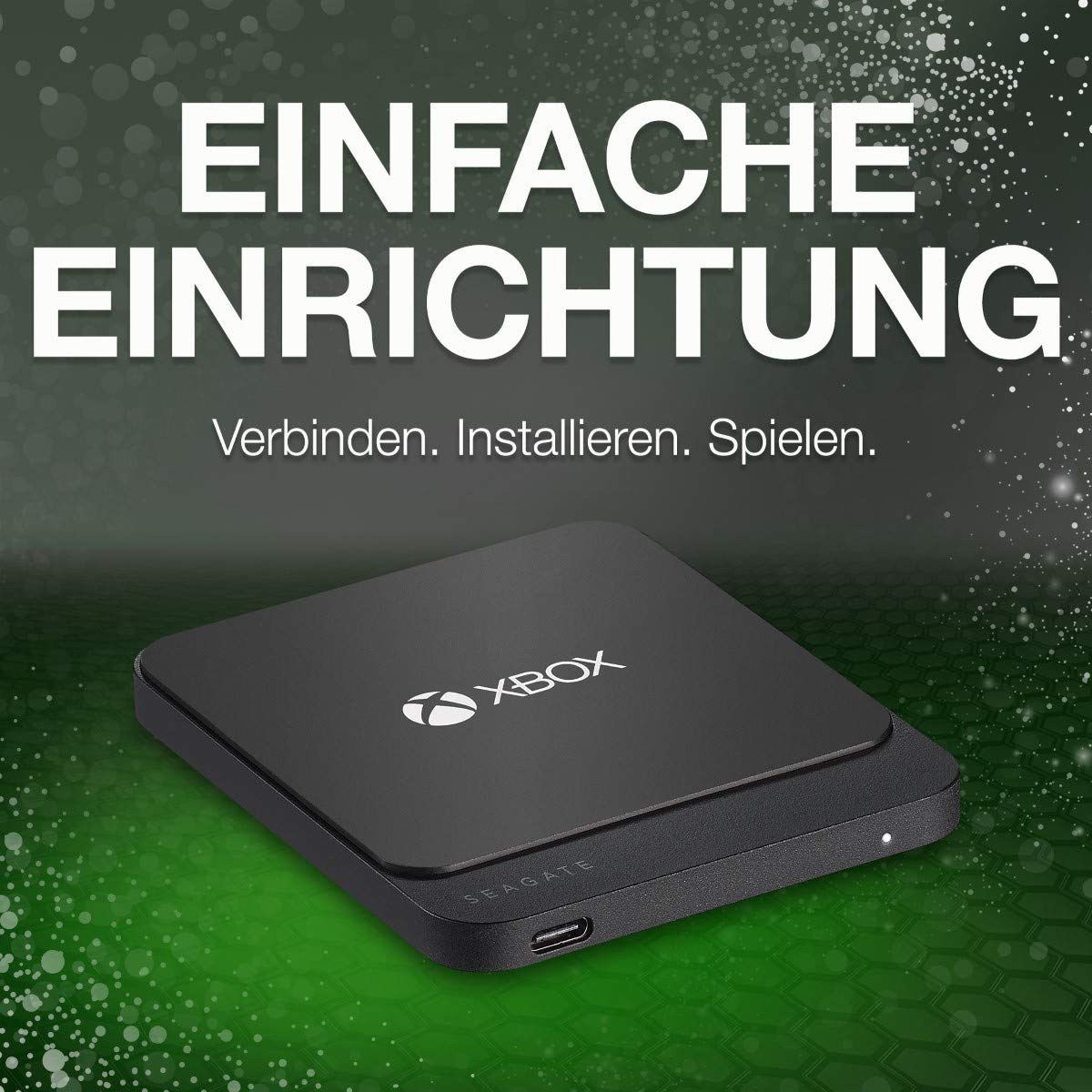 Seagate GameDrive SSD Xbox 500GB 2.5 Zoll USB 3.0 tragbare externe SSD inkl. 2 Jahre Rescue Service