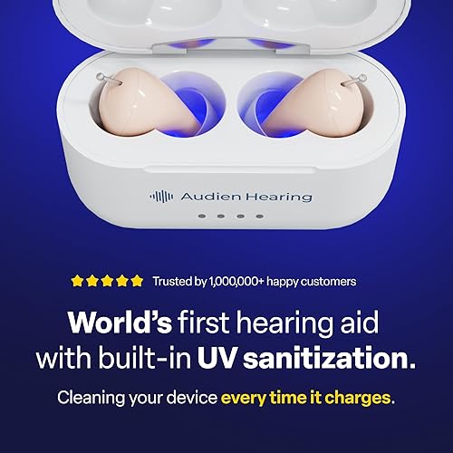 Miniatura 2 de Audien Hearing ATOM PRO 2 Wireless Rechargeable OTC Hearing Aids, Premium Comfort Design and Nearly Invisible