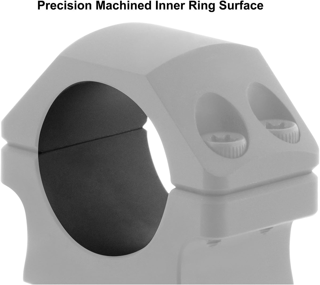 Leapers Inc, UTG Pro P.O.I Dovetail Rings, High Profile, Black