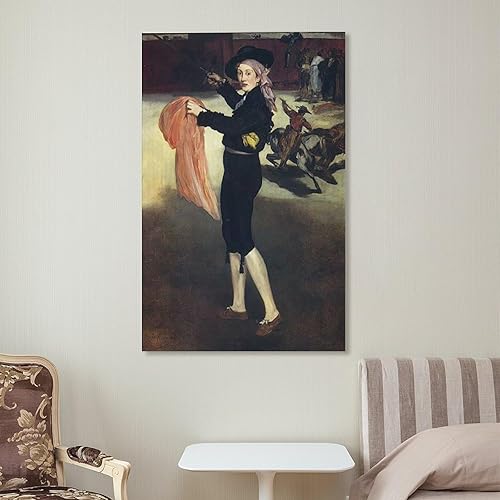 Vista 7 de Edgar Degas - Póster artístico de Victorine Meurent in The Costume of An Espada, póster estético, pintura de pared, pósteres de lienzo, regalos
