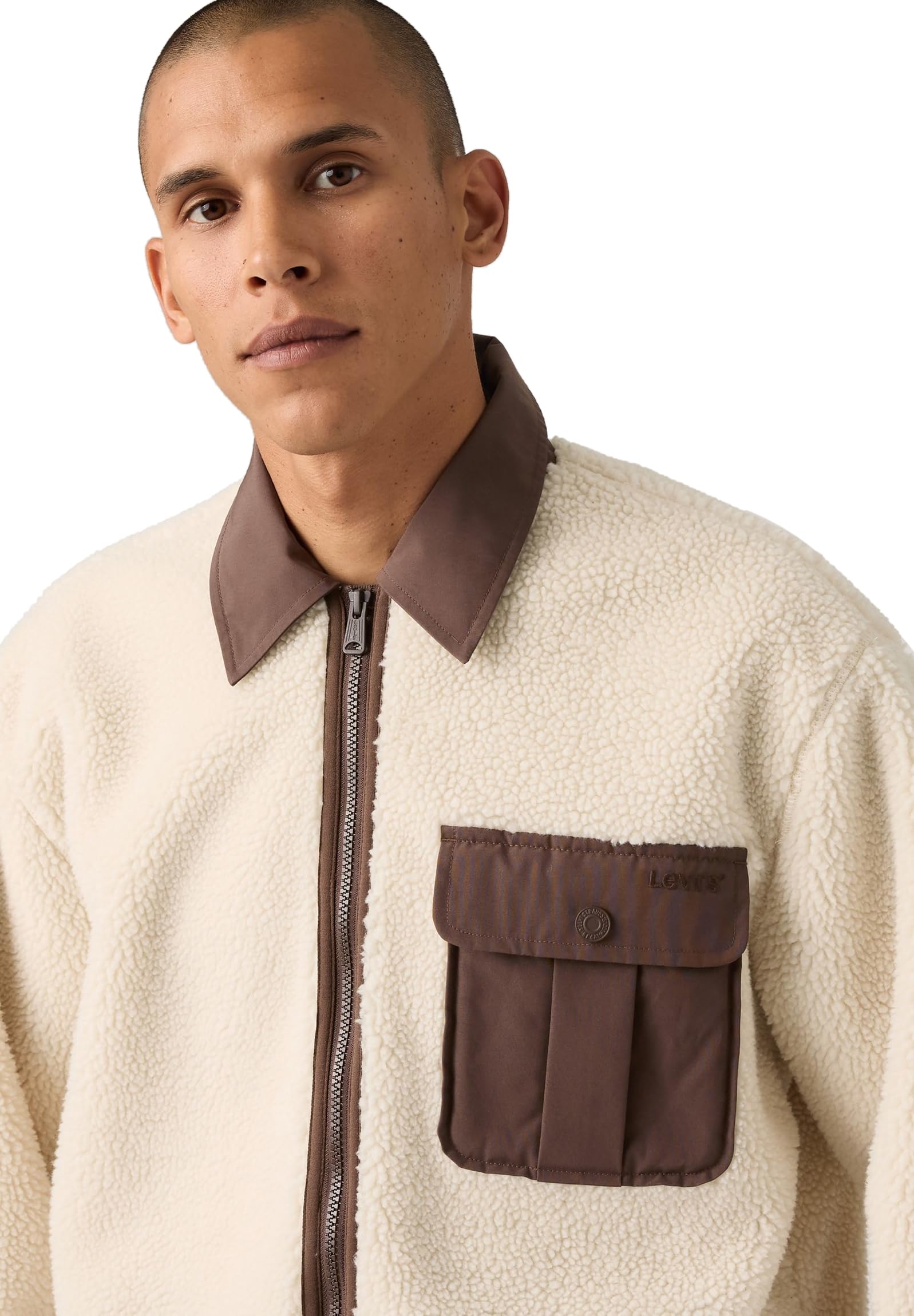 Levi's Joonie Sherpa Jacket Chaqueta Hombre (Pack de 1)