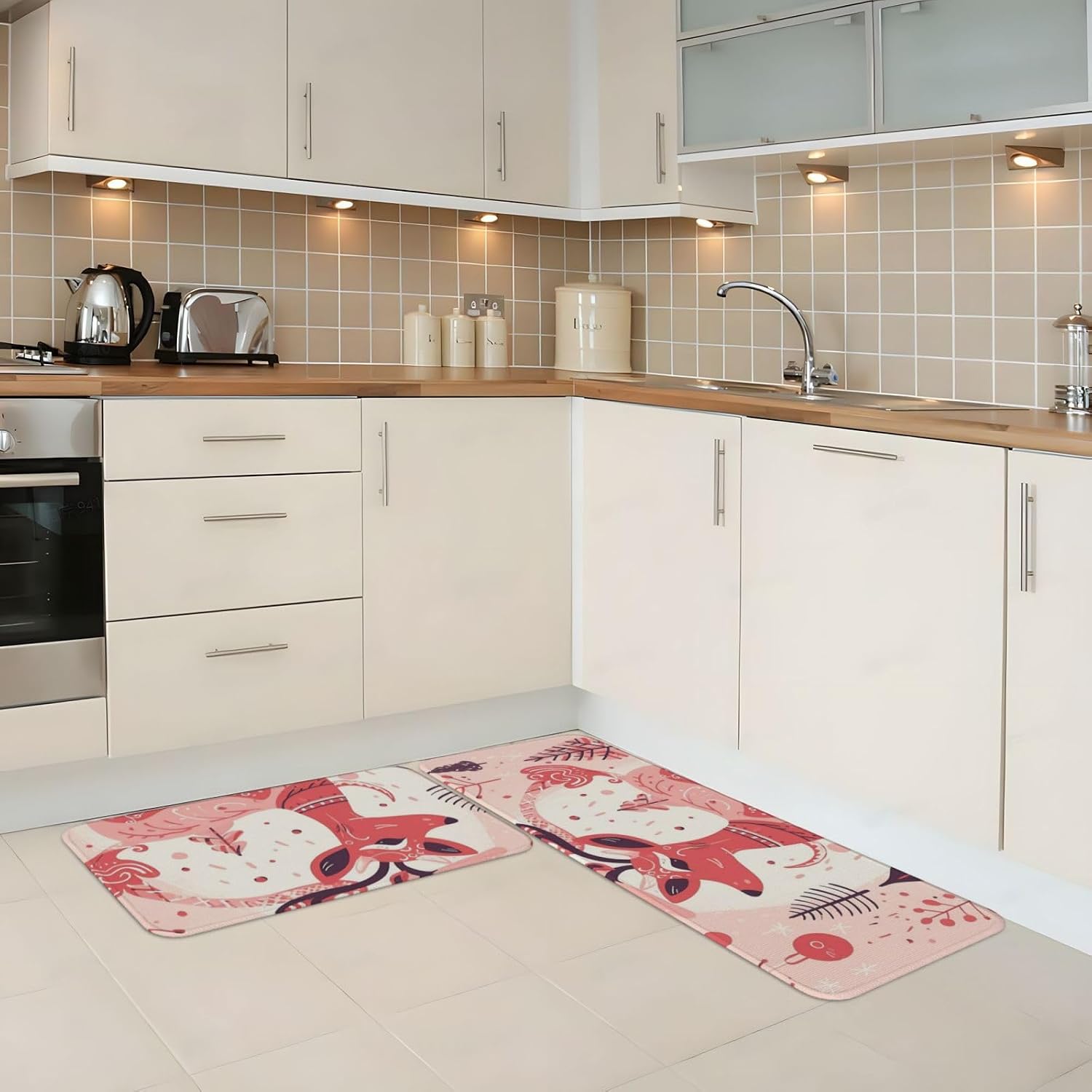 Kitchen Rugs Home Decor Kitchen Mats for Floor Anti Fatigue Kitchen Mats