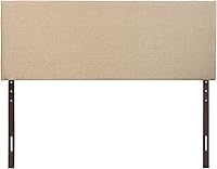 Vista 1 de Modway Region - Cabecera tapizada de tela de lino en café