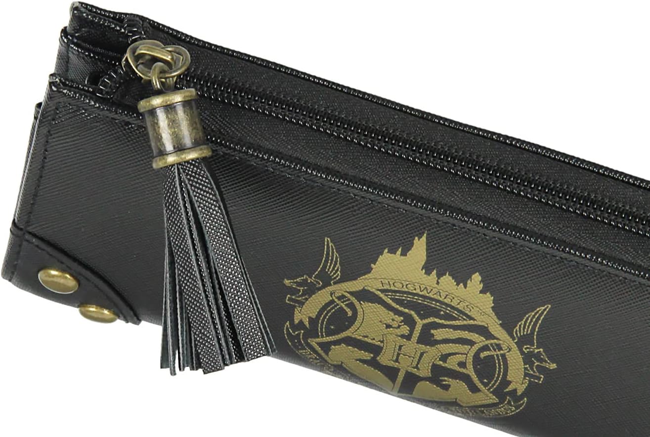 Bioworld Harry Potter Wallet Designer Hogwarts Castle Zipper Clutch Faux Leather Wallet For Women - Image 4
