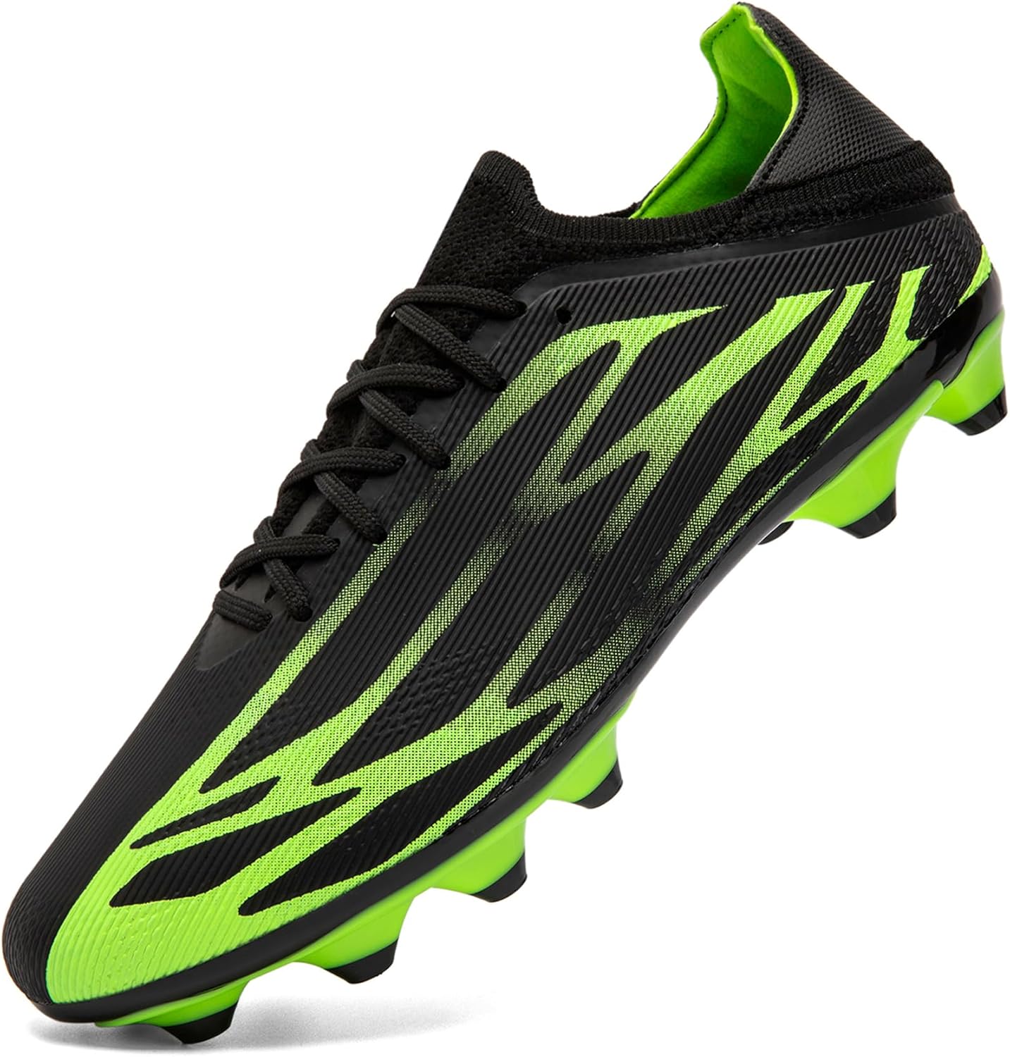 Soccer Shoes Men’s Firm Ground Soccer Cleats Professional Training Football Boots Outdoor Indoor Athletic Sneaker