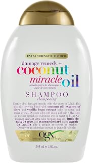 OGX Extra Strength Damage Remedy + Coconut Miracle Oil Shampoo, 385ml