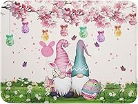 Vista 45 de Tapete de secado de platos con diseño de pájaro rojo de Feliz Navidad, absorbente y de secado rápido, protector para encimera de cocina, 18 x 24