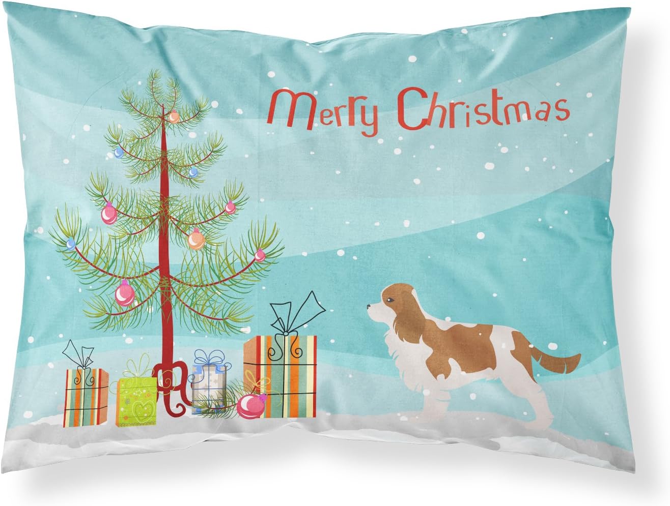 Caroline's Treasures BB5577PILLOWCASE Giant Schnauzer Welcome Fabric Standard Pillowcase Lightweight Super Soft Easy Care Decorative Artwork Pillowcase, Standard image 3