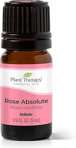 Plant Therapy Aceite esencial Rose Absolute 100 puro sin diluir aromaterapia natural grado terapéutico 02fl oz 16 oz
