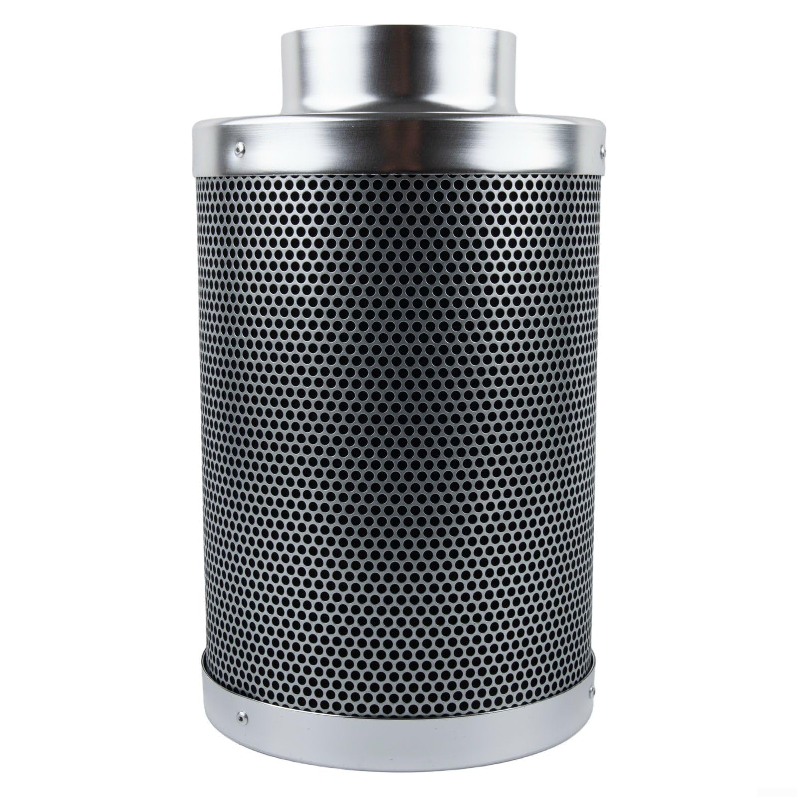 Filtro de carbón activado de 100 mm para control de olores, RC48 ligero con prefiltro para sistema de ventilación hidropónica, tienda de campaña, tubería de invernadero e interior (100 mm x 250 mm)