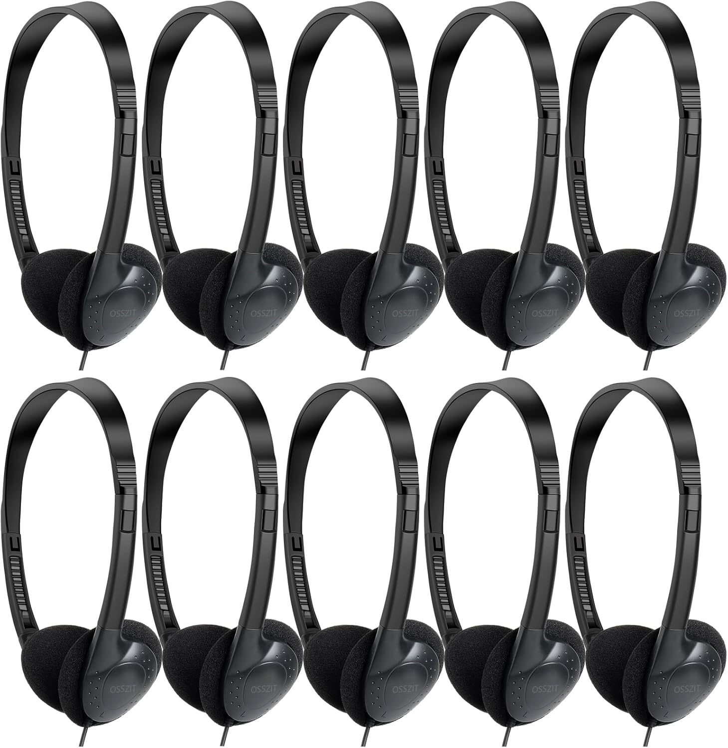 30 Pack Class Set Headphones for Kids Students School...