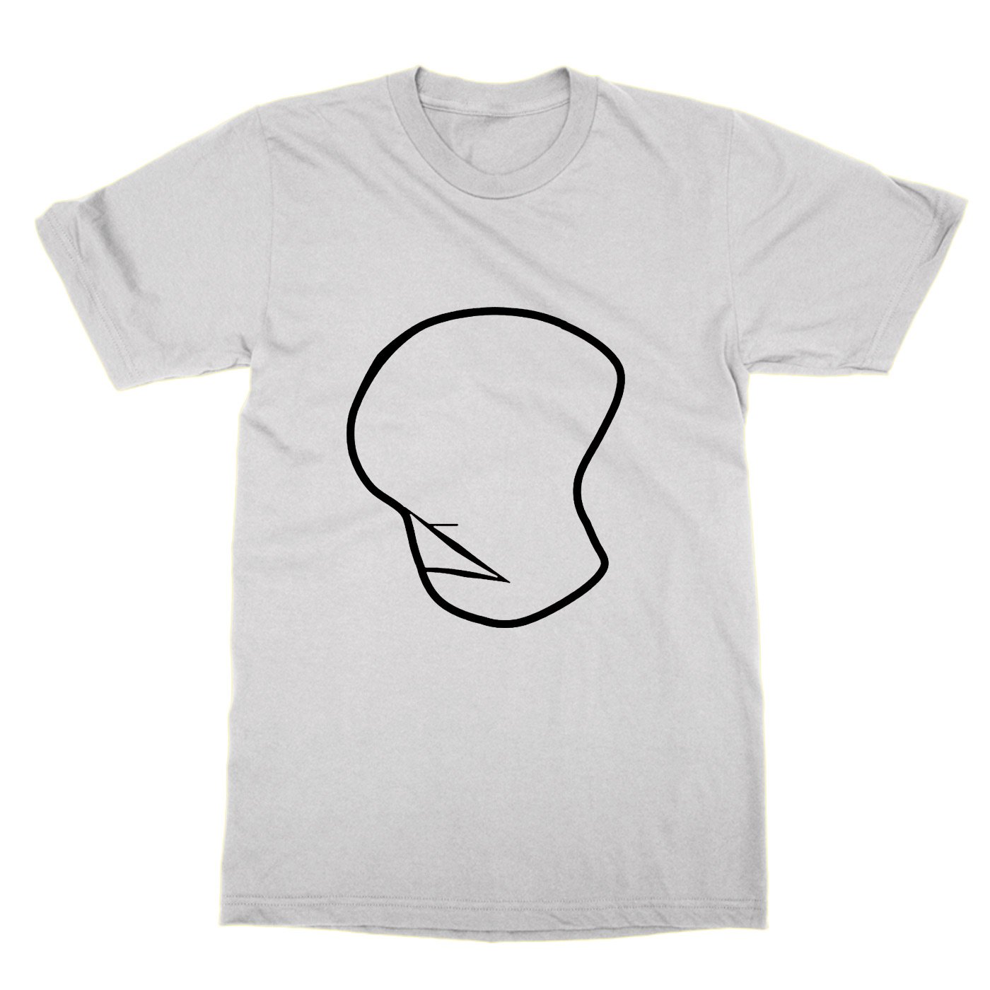Clique Clothing White Dignity Drawing T-Shirt (, M)