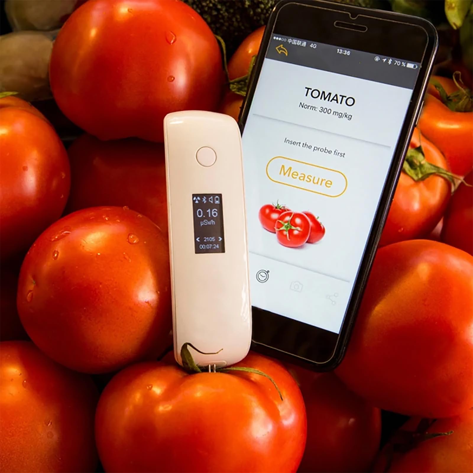 Testeur numérique de nitrate alimentaire, détecteur de nitrate de viande, fruits et légumes, avec qualité d'eau TDS, plage de 0 à 9999 mg/kg, précision 0,1, pour la santé à domicile et la restauration