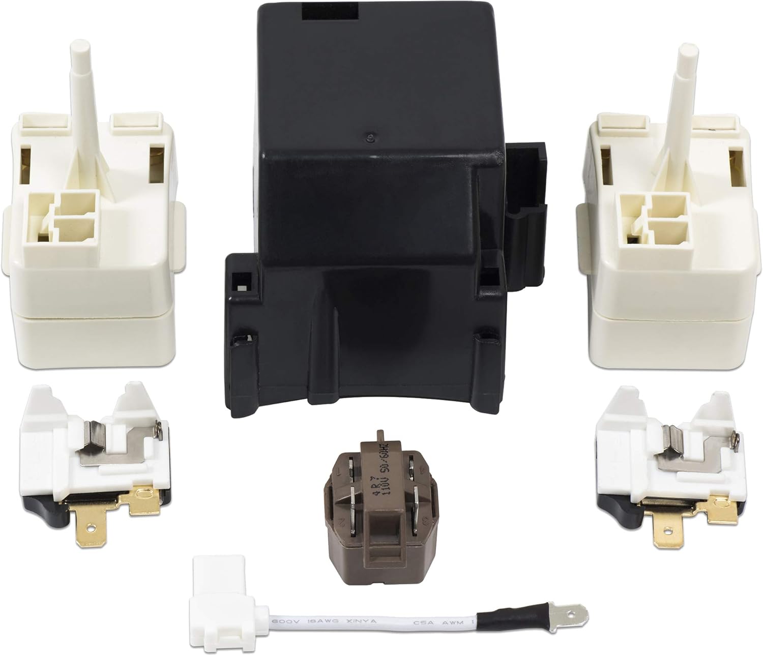 2188830 Relay and Overload 8201786 for Kenmore Whirlpool Refrigerator 6 Pack refrigerator