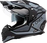 O'NEAL Enduro Casque Sierra R, Noir Gris, M, 0818-0 - 1