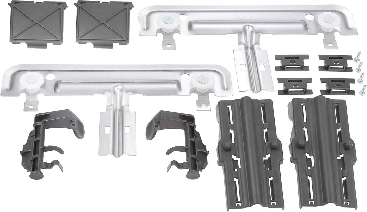 Dishwasher Rack Adjuster Replacement For Kenmore 665.13262k114 665.14523n611 665.14565N611 66513202N410, 66513203N410, 66513203N411 Whirlpool WDT750SAHZ0, WDT780SAEM1, WDTA50SAHZ0