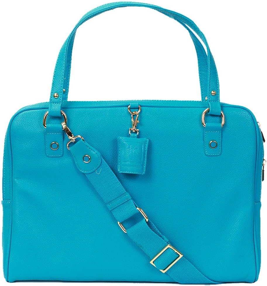 Paula pb blue Tyla Rae Designer Bag with Detachable Cross body Strap for15-Inch Laptop, Blue (PA-71)