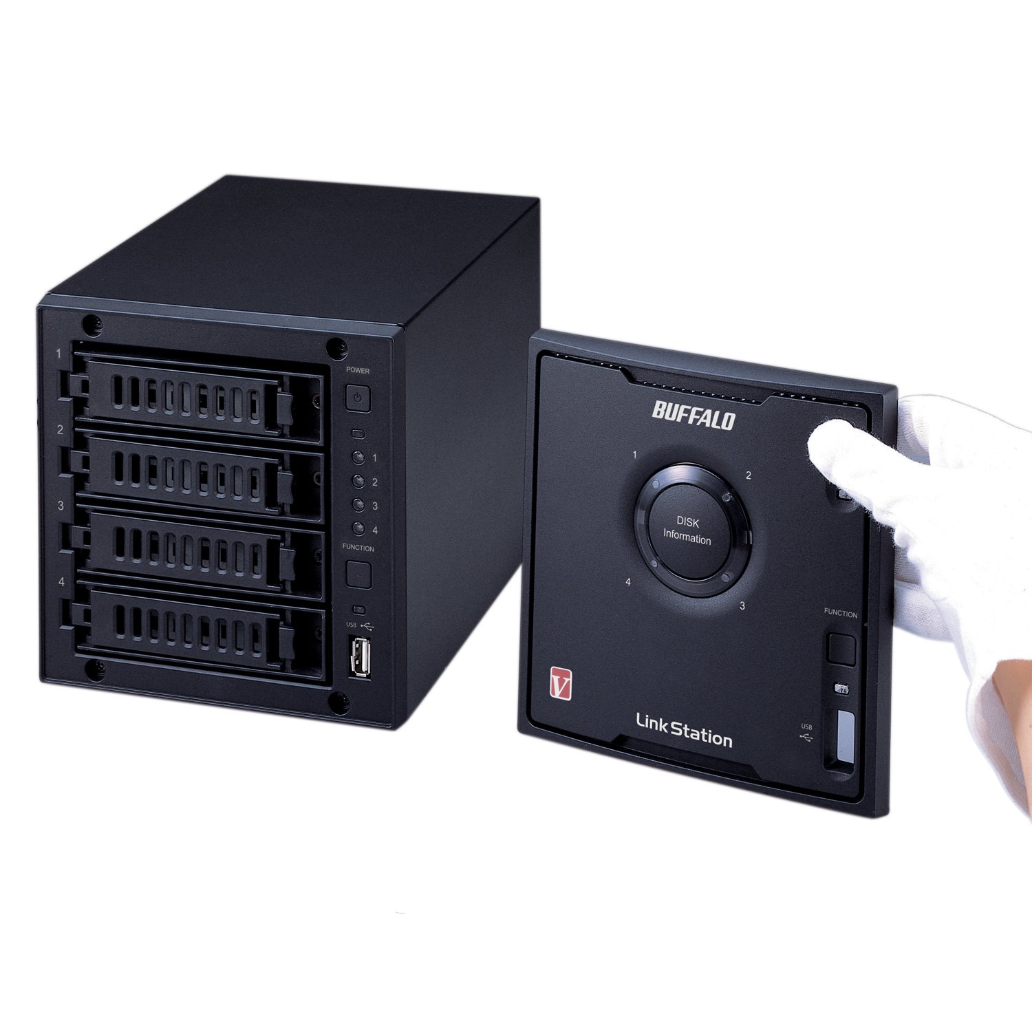 Buffalo LinkStation Pro Quad 4-Bay 12 TB (4 x 3 TB) RAID High 