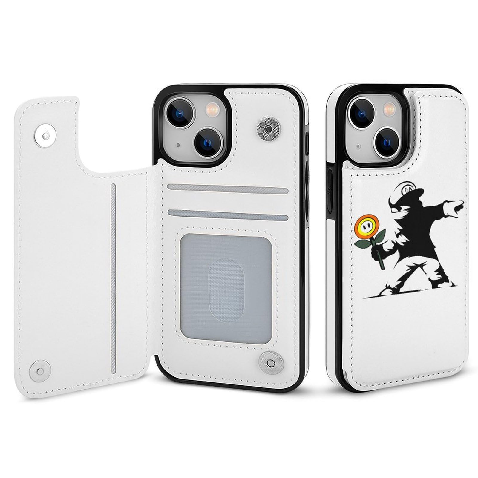 Amazon.co.jp: iPhone11ケース 手帳型 スマホケース バンクシー Banksy