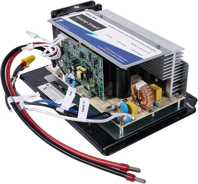 WAVLINK GS800RVP Convertidor RV 55A 120V AC a 12V DC miniatura 9