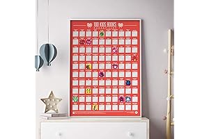 Bookworms Bucket List Poster