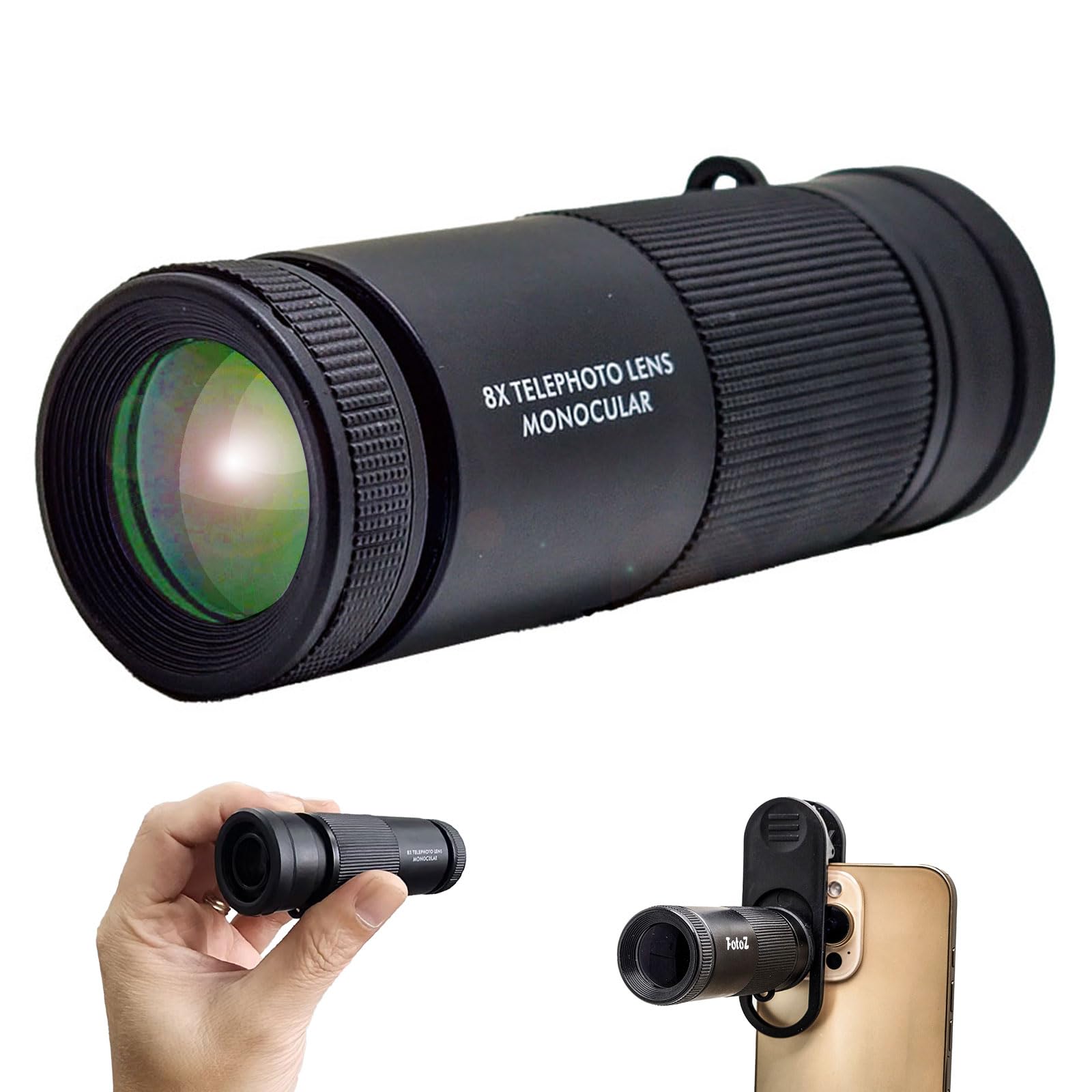 Amazon.com: FotoZ 8X Monocular Telescope for iPhone & Android and