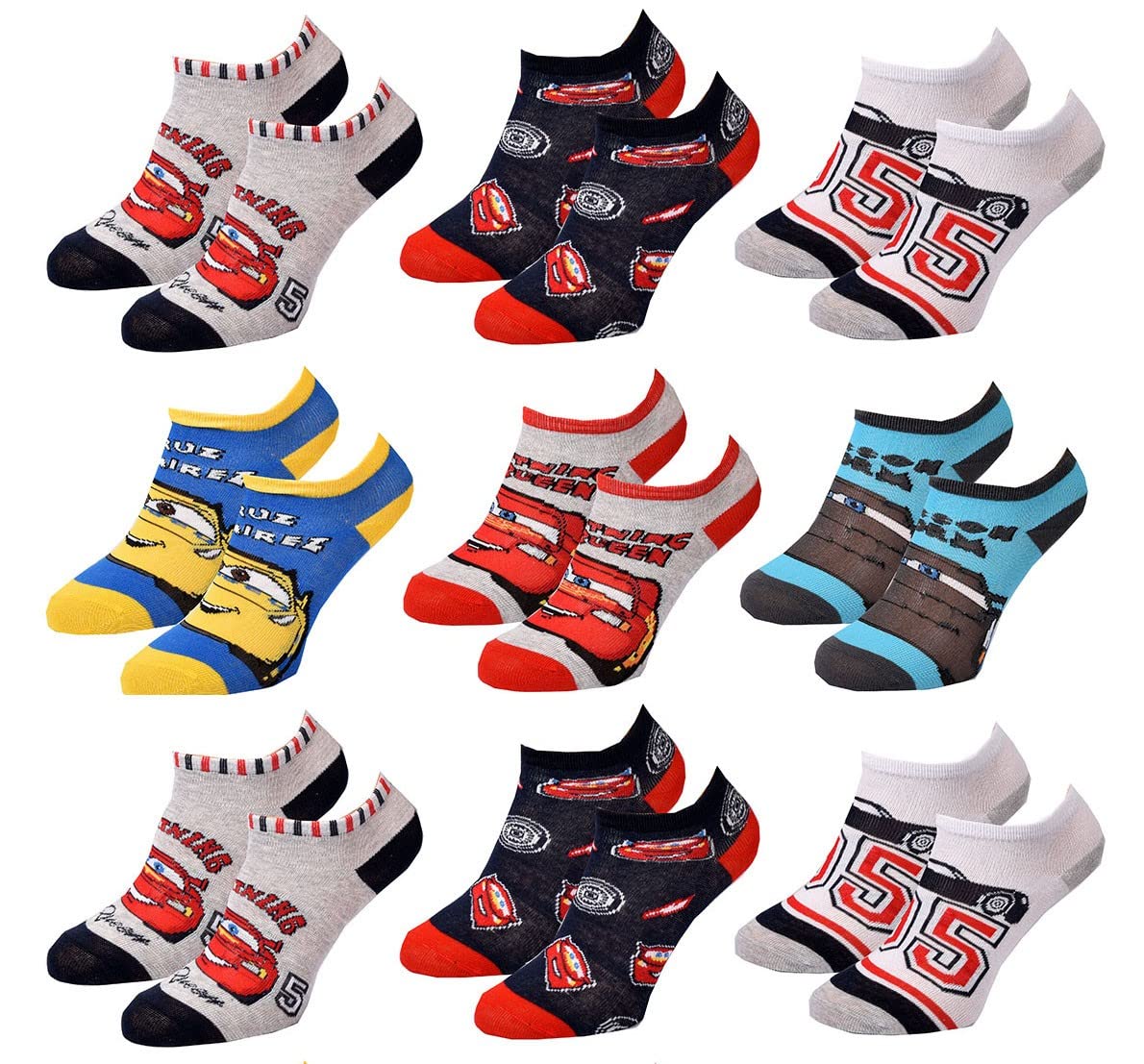 Chaussettes Pack Garçon DISNEY CARS
