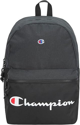 Champion Mochila Manuscript, Negro, Tamaño único