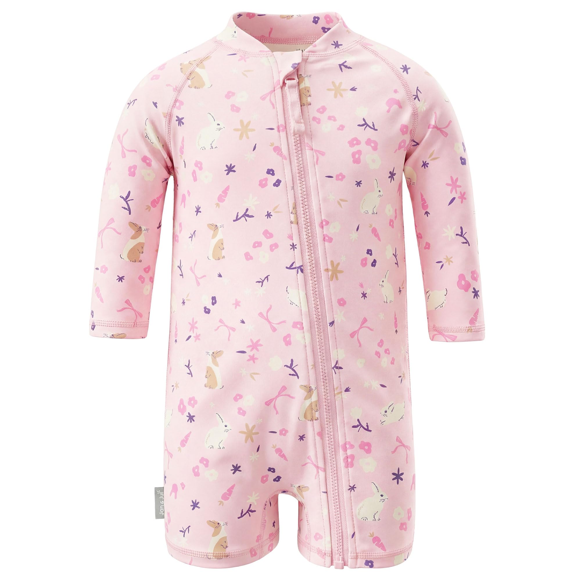 JAN &amp; JUL Long Sleeve 1-pc UV Jumpsuit Rash Guard (Baby, Toddler)