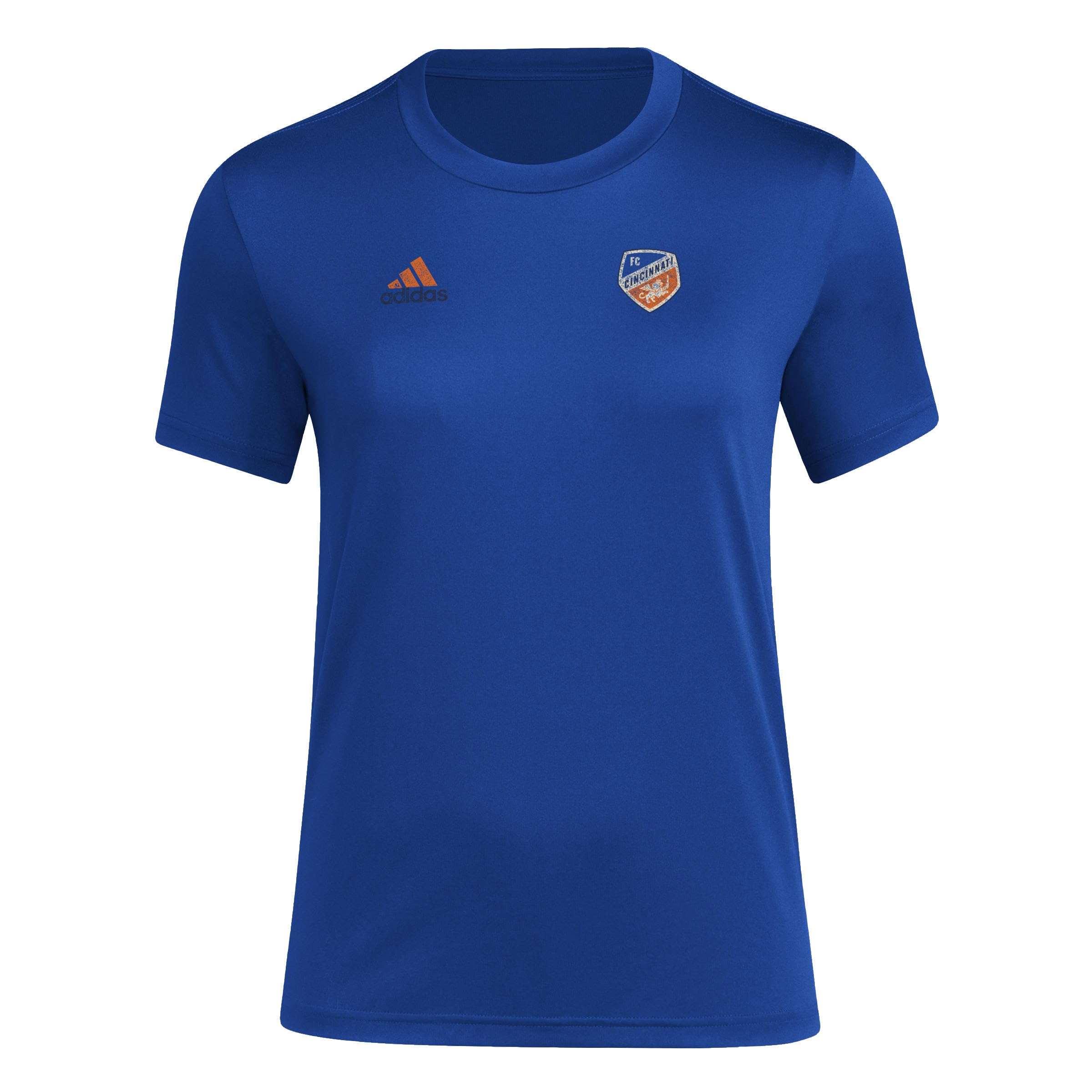 adidas Women's MLS Team Pre-Game Short Sleeve T-Shirt