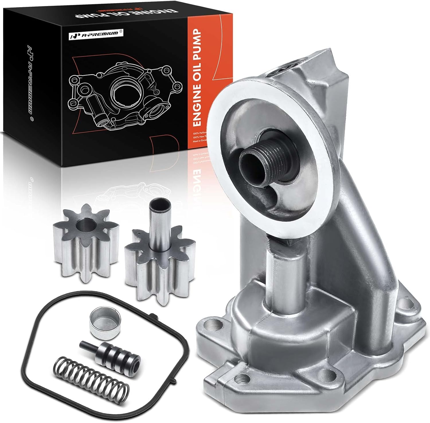 A-Premium Engine Oil Pump Compatible with [3.8L 3.9L 4.2L V6] Ford F-150 1997-2008, F-150 Heritage 2004, Mustang 1994-2004, Taurus, E-150 Club Wagon, E-250 & Lincoln Continental & Mercury