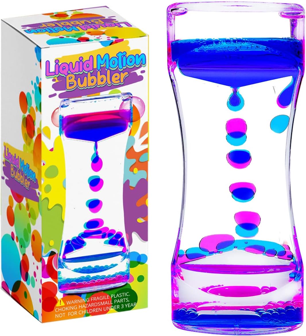 Motion Liquid Motion Bubbler Visual Sensory Timer, 2 Minute Liquid