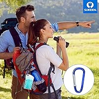 Vista 5 de Sukeen [4 unidades] Toalla de refrigeración (40 x 12 pulgadas), toalla de microfibra suave transpirable para yoga, deporte, correr, gimnasio