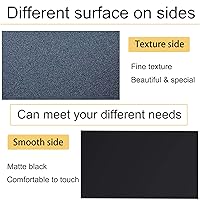 Vista 3 de DARENYI Hoja de plástico ABS negro, 12 x 16 pulgadas 1/8 pulgadas de grosor (0.118 in), flexible que la hoja de plexiglás, moldeable que la lámina