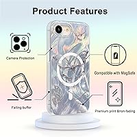 Vista 627 de I-MGAE-IN-AR - Funda diseñada para iPhone 12 y 12 Pro, diseño de mariposa plateada brillante, funda protectora de poliuretano termoplástico, suave