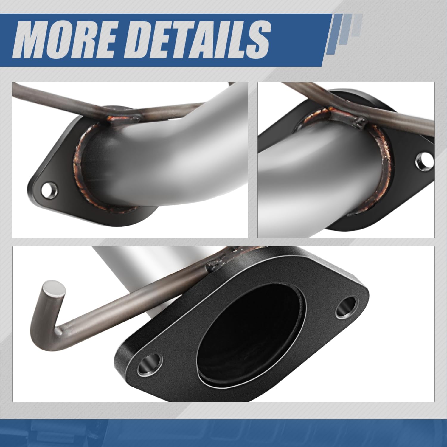 Auto Dynasty (EPA Compliant 10094) Factory Style Front Catalytic Converter Exhaust Manifold Compatible with Buick Allure Lacrosse Pontiac Grand Prix 3.8L 2004-2009, Stainless Steel