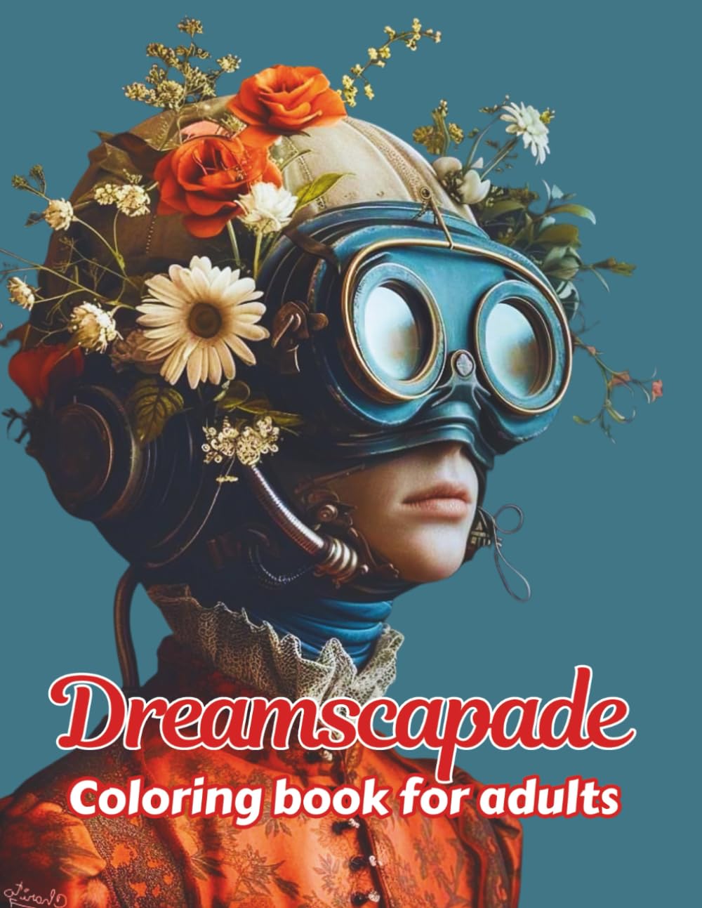 Dreamscapade: Coloring book for adults 44 coloring pages by DianaDellia (Traveling Coloring Books)