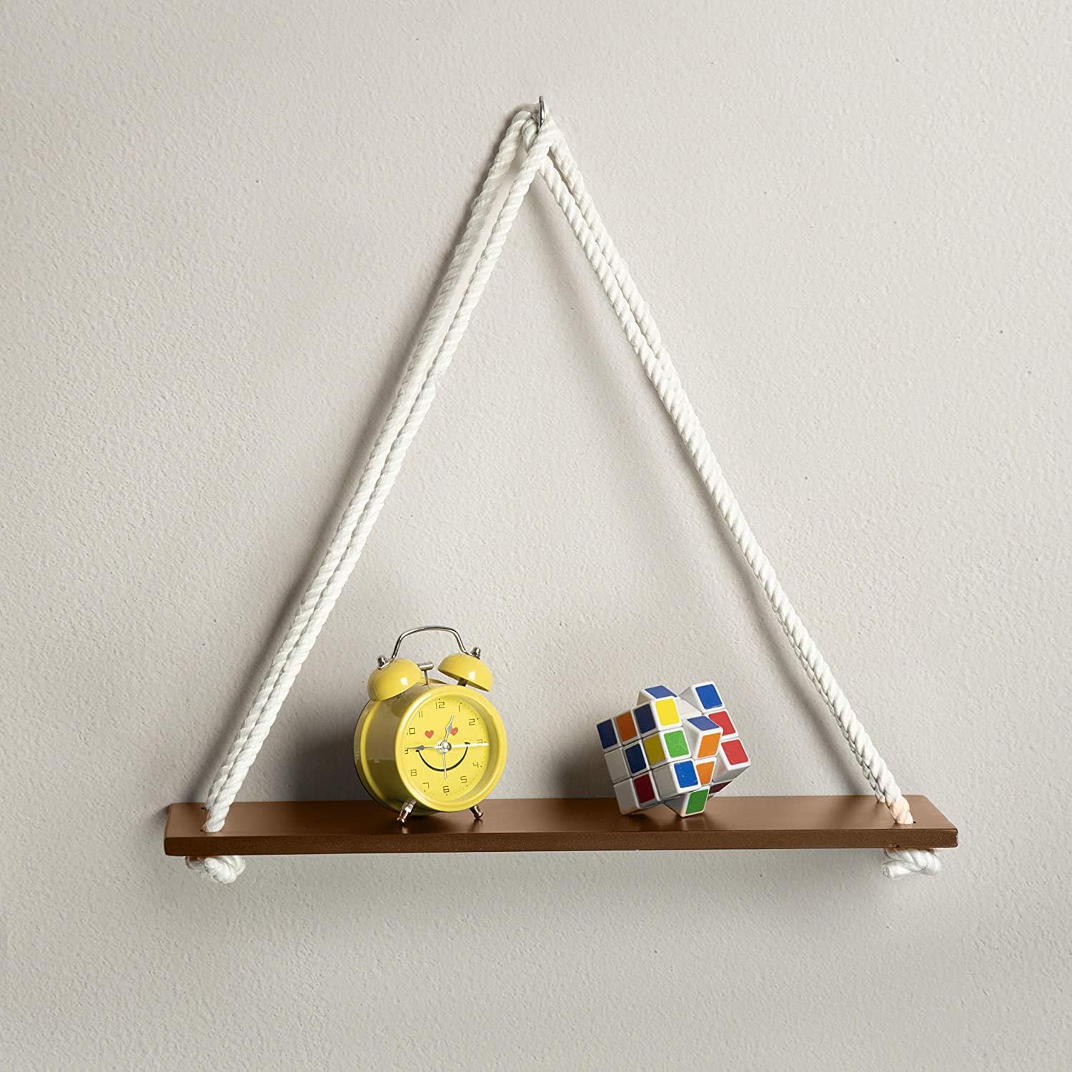 Wall Decor Wall Hanging Wall Shelves for Living Room Bedroom Home Decoration Rack for Storage (Standard - Pack of 1, Brown)