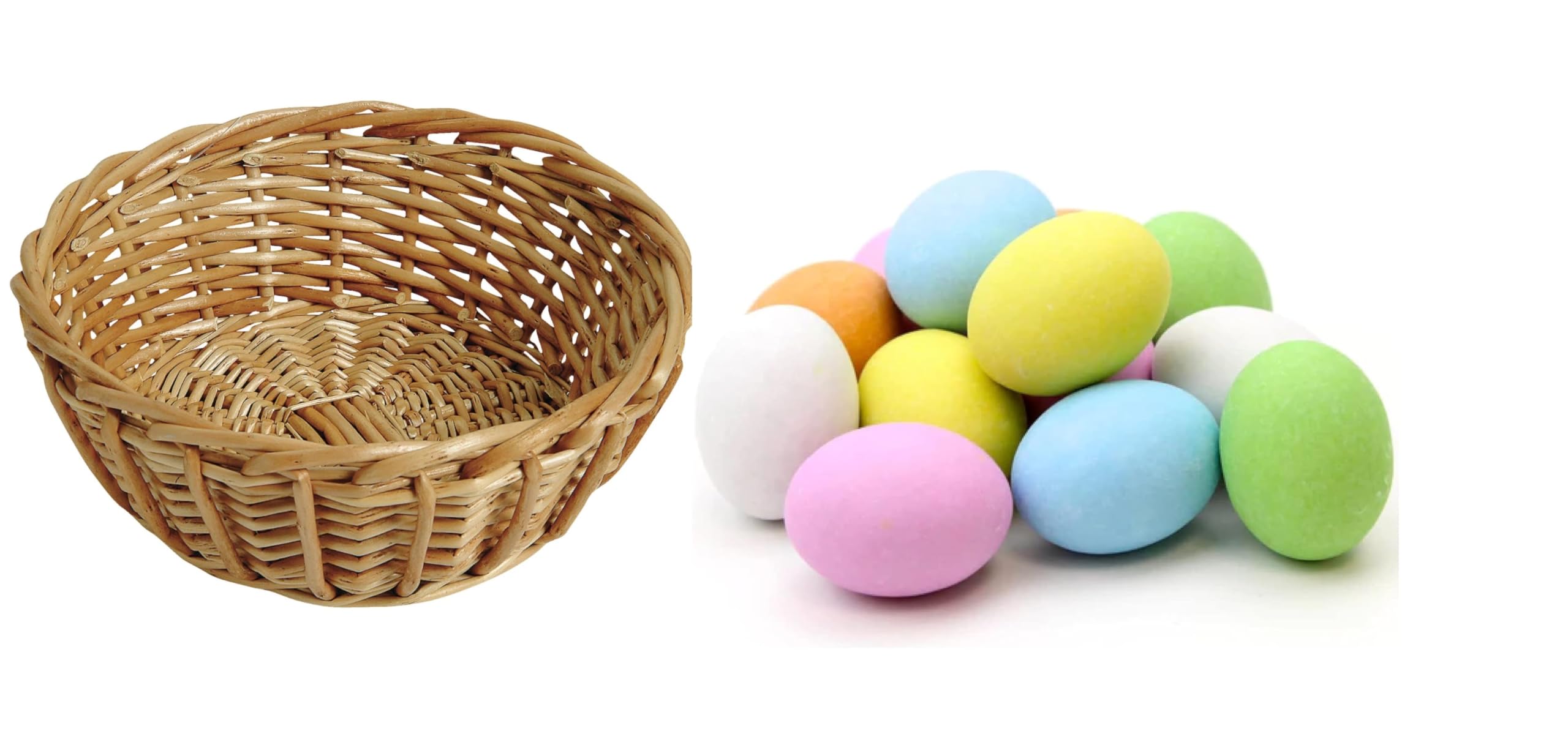Confezione da 500 Grammi di Uova di Pasqua Confettate, Grandezza Naturale al Finissimo Cioccolato Extra Fondente