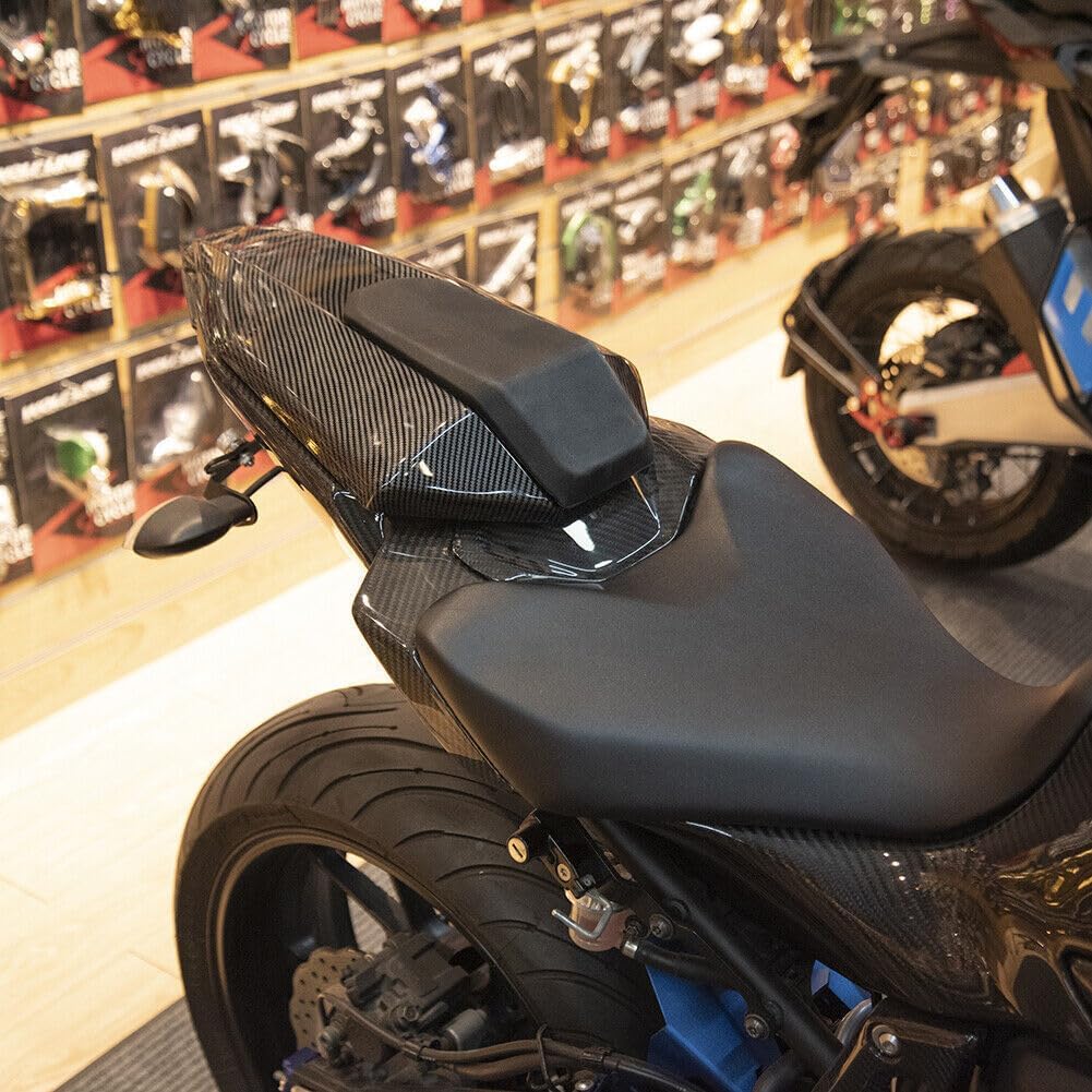 Cowl Rear Seat Cover Rear Seat Fairing Cover Cowl for MT07 MT-07 2012 13 14 15 2016 2017 Carbon Effect
