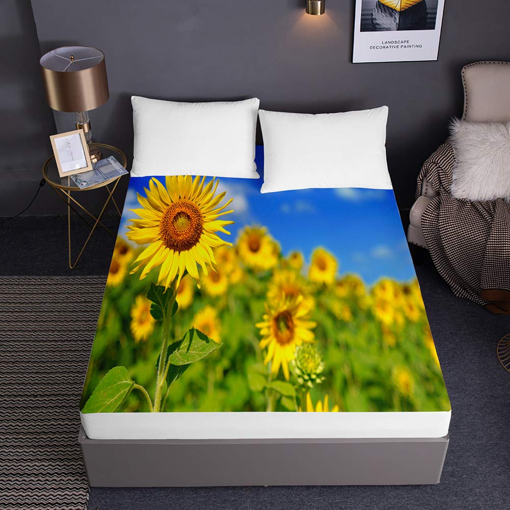 Drap housse pour matelas épais 30cm fini les plis avec la microfibre 3D
