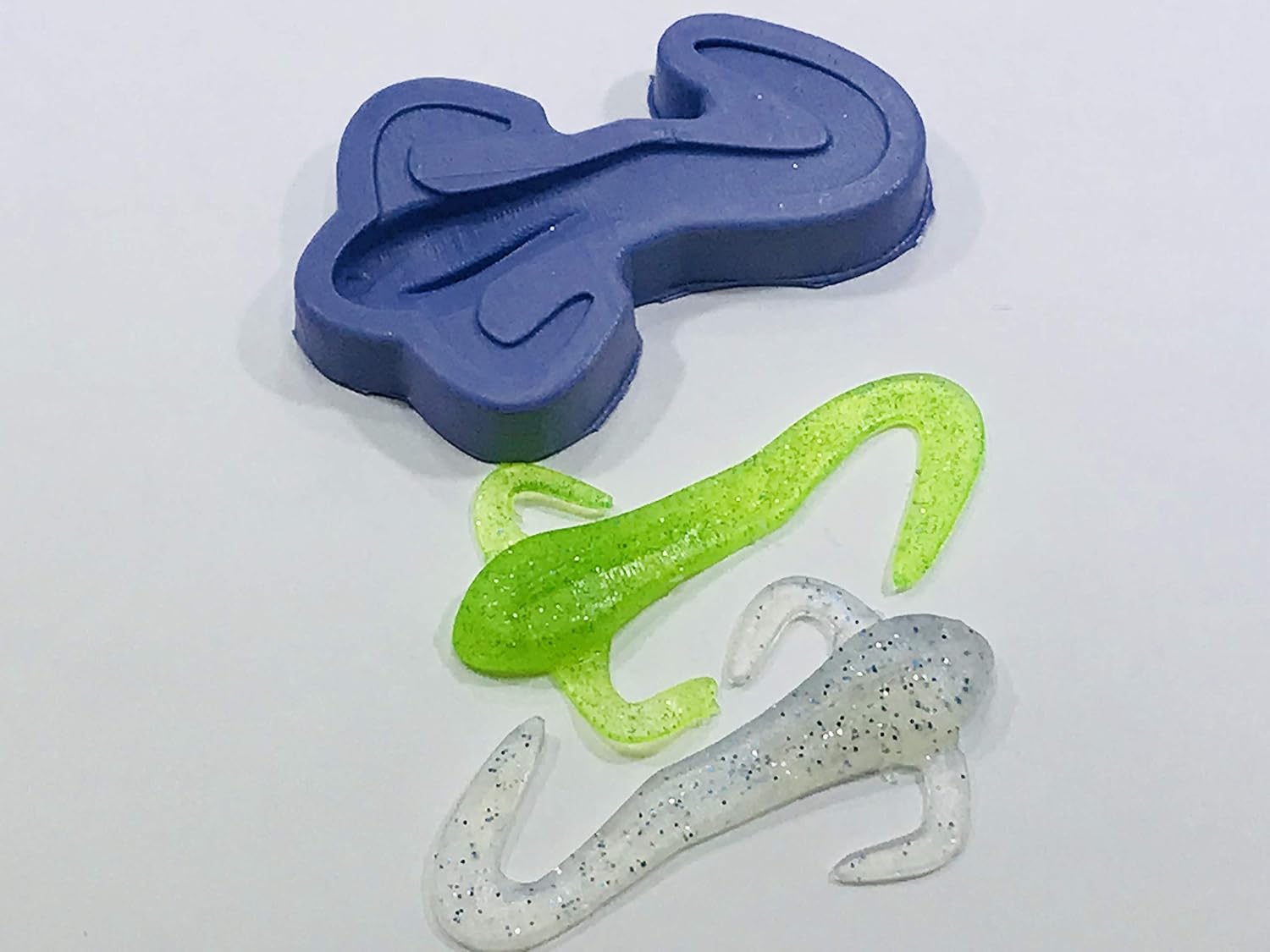 Fishing Lure Mold - 8830SC X-DAWG - 3" Goby Sculpin Bait Mold