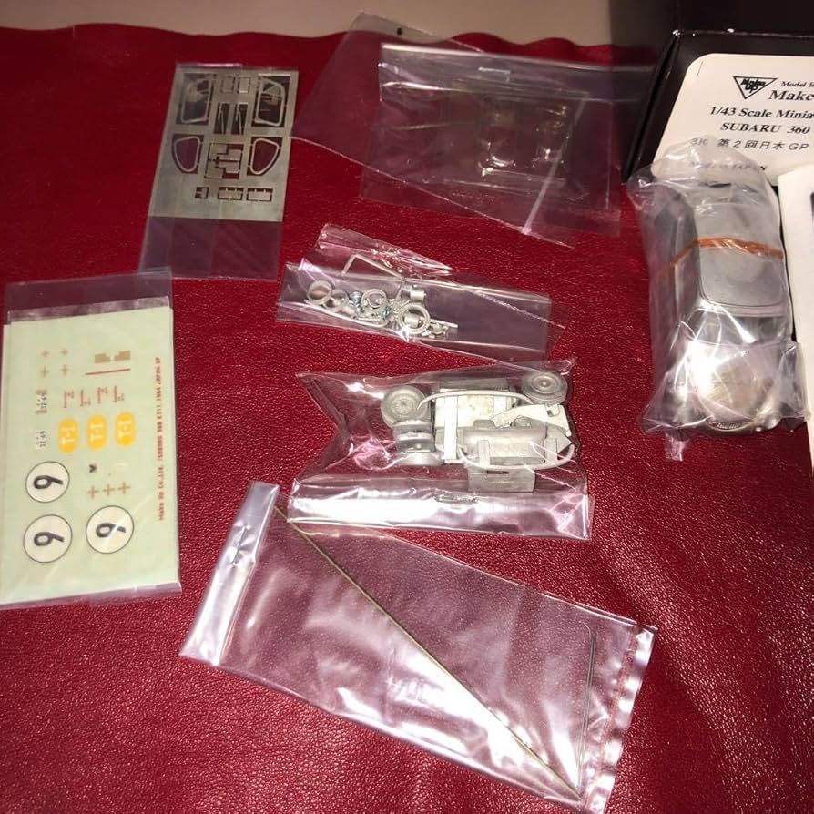 Amazon.co.jp: Makeup 1/43 Subaru 360K111 Kit 2nd Japan Grand