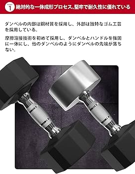 Amazon | PROIRON 鋼 ダンベル だんべる 3kg 2個セット 鉄アレイ