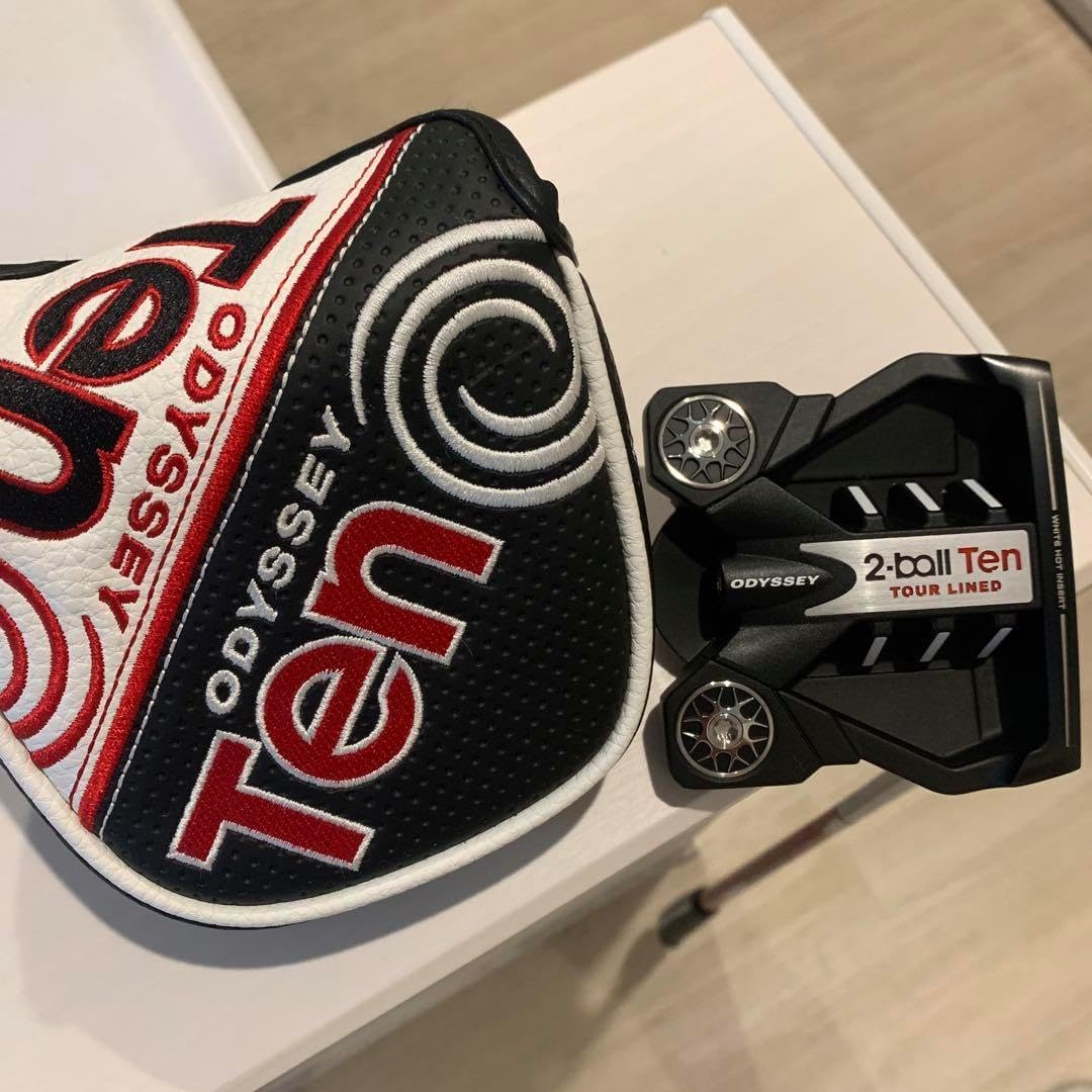 純正パターカバー】□ODYSSEY/オデッセイ□2-BALL TEN 赤 ストローク