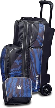 Brunswick Punisher Triple Roller Bowling Bag