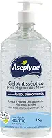 Aseplyne, Gel Antisséptico, Para Higiene das Mãos, Neutro, 1 kg, Azul