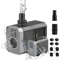 EXLECO Vízszivattyú Akváriumhoz és Tóhoz 900L/h 20W Merülő Szivattyú Szökőkút Szűrő Pumpa 1