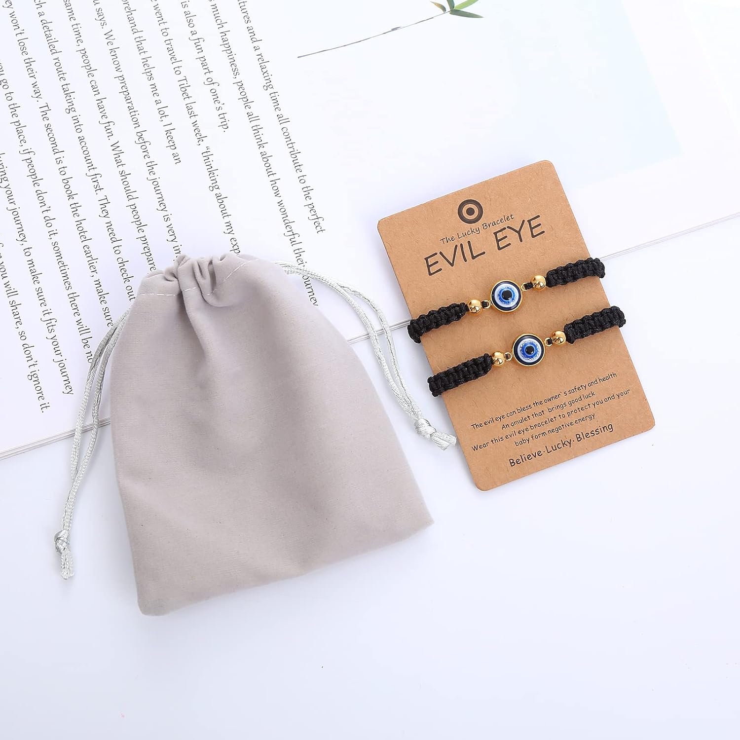 Evil Eye Red Bracelets for Protection - Red String Amulet Adjustable Bracelet For Women Men | Link Knot Lucky Kabbalah Protection Bracelets - Image 6